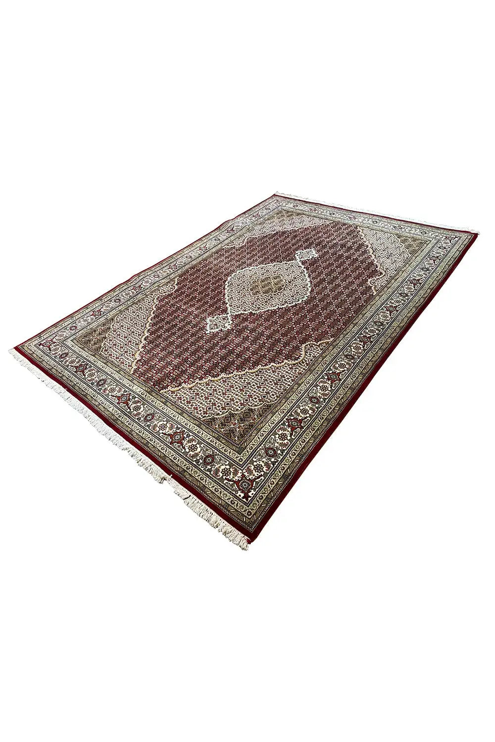Indo Täbriz Teppich - 31446 (300x196cm) - German Carpet Shop