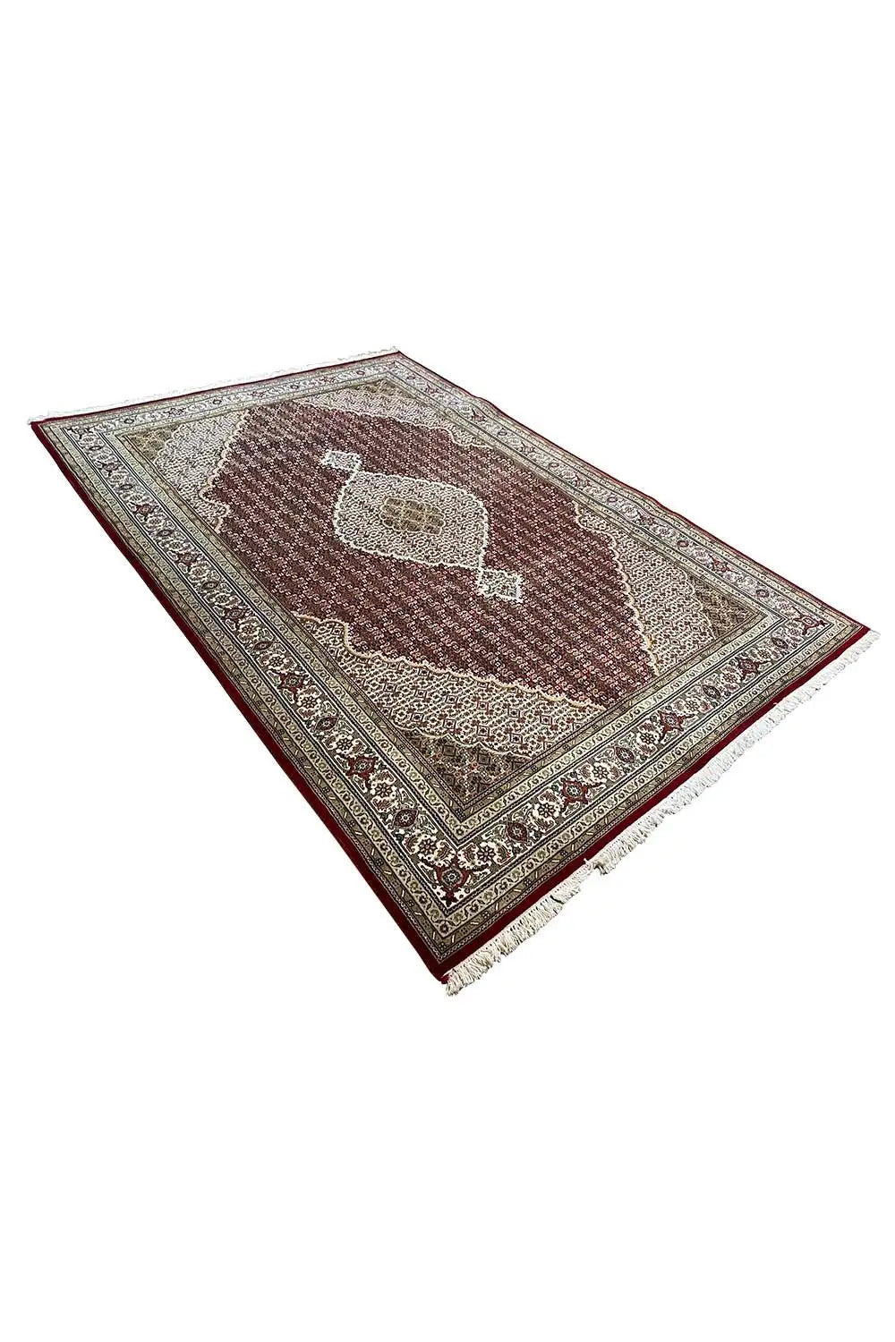 Indo Täbriz Teppich - 31446 (300x196cm) - German Carpet Shop