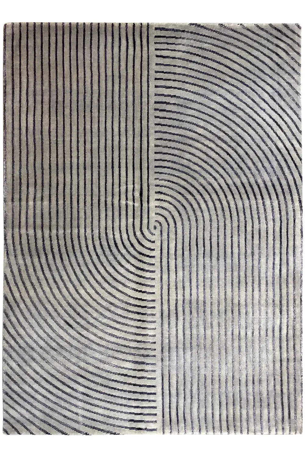 Designer Rug by Pascal Walter - Lines (209x152 cm) - German Carpet Shop