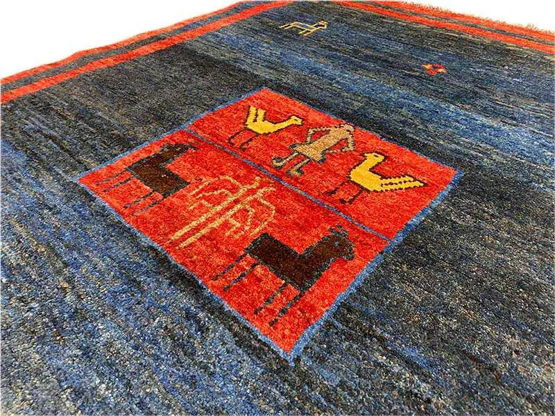 Gabbeh Teppich (164x119 cm) - German Carpet Shop