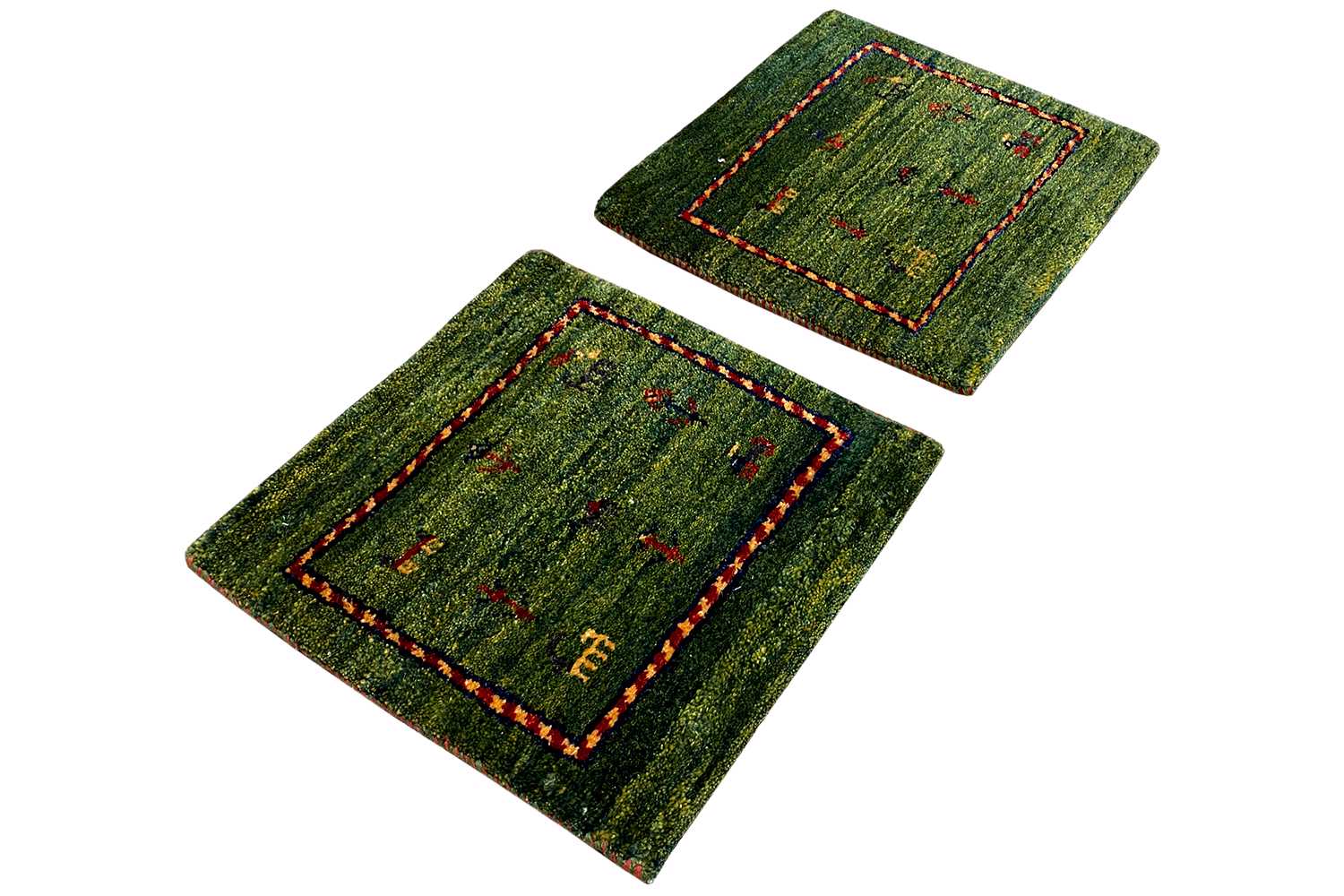 Gabbeh Teppich (42x40 cm) - German Carpet Shop