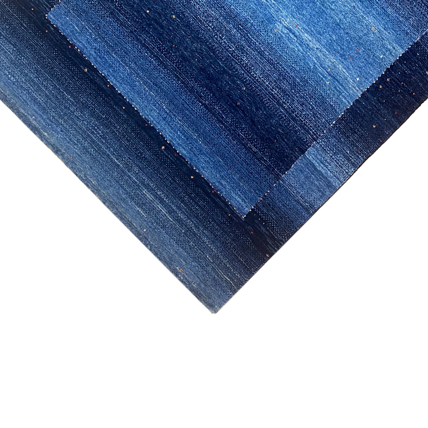 Gabbeh Teppich Blau 238x166 cm - German Carpet Shop