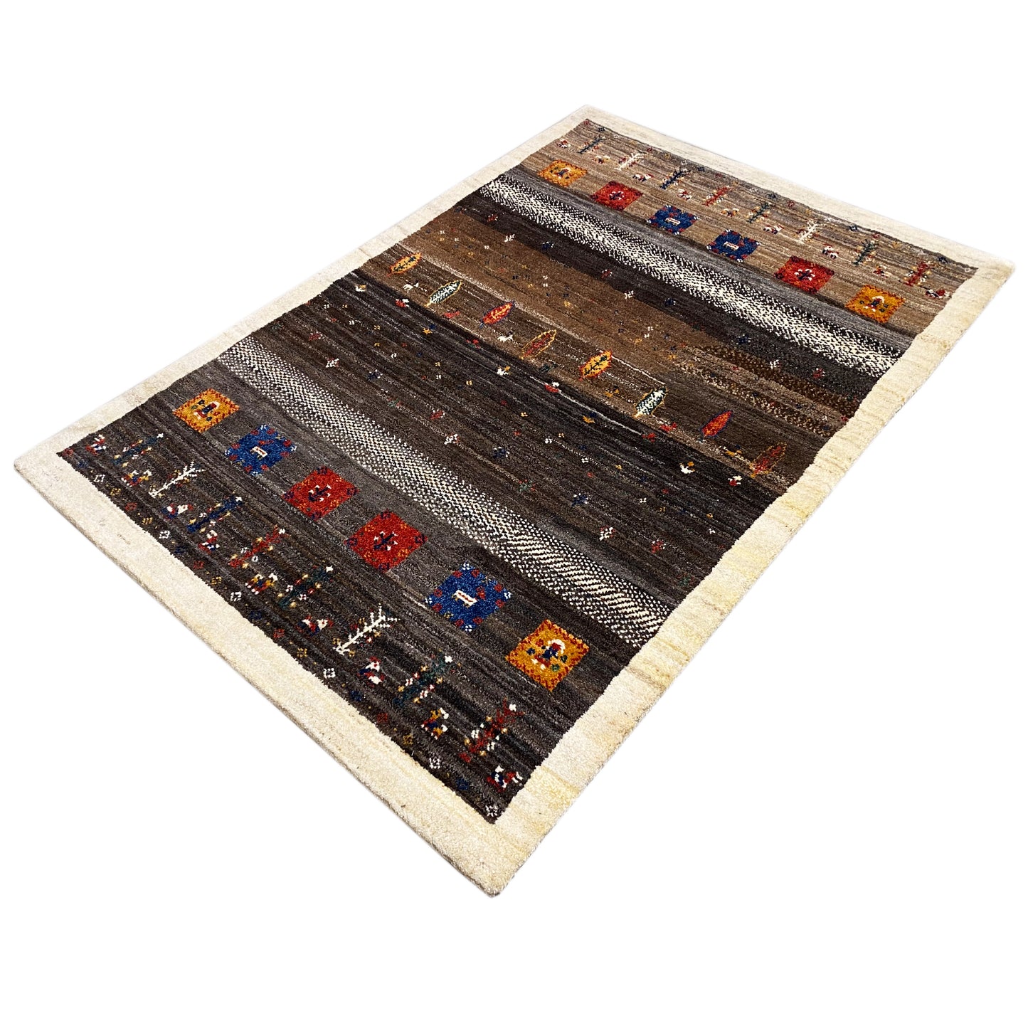 Gabbeh Teppich 177x117 cm - German Carpet Shop