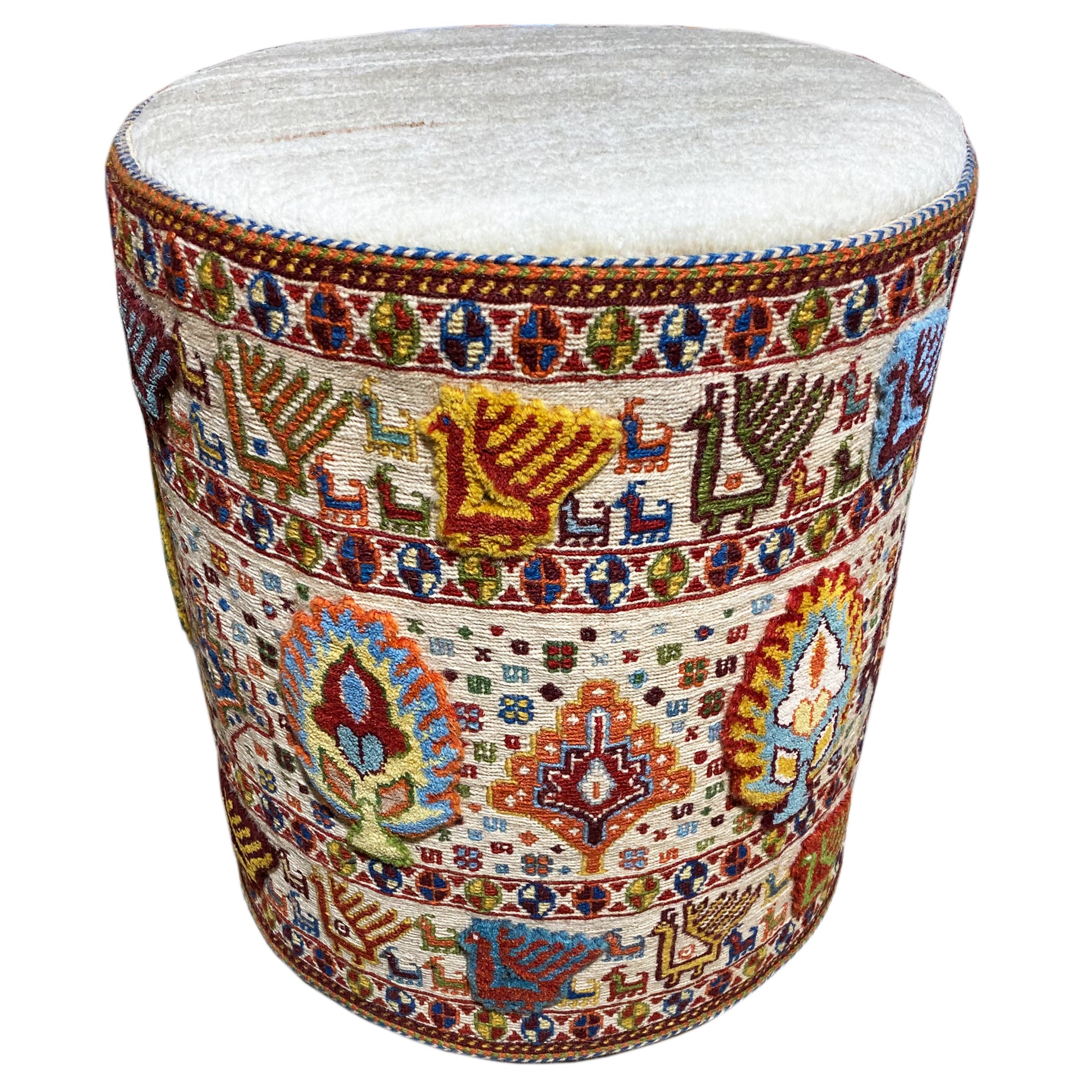 Soumakh Hocker Wolle 116x43x38 cm - German Carpet Shop