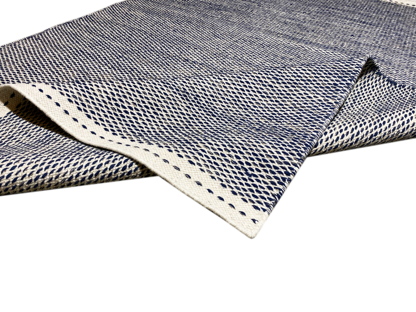 Navy Blue Kelim Rug - 160x230 cm