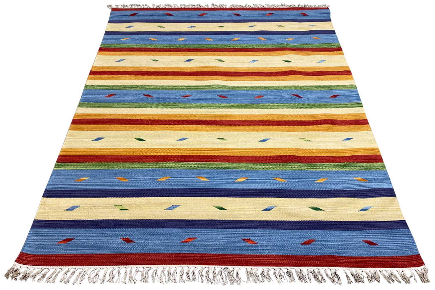 Moderner Kelim Teppich - Samak (140X200 cm) - German Carpet Shop