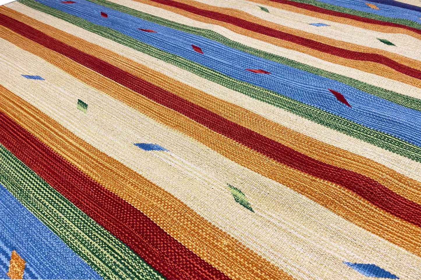 Moderner Kelim Teppich - Samak (140X200 cm) - German Carpet Shop