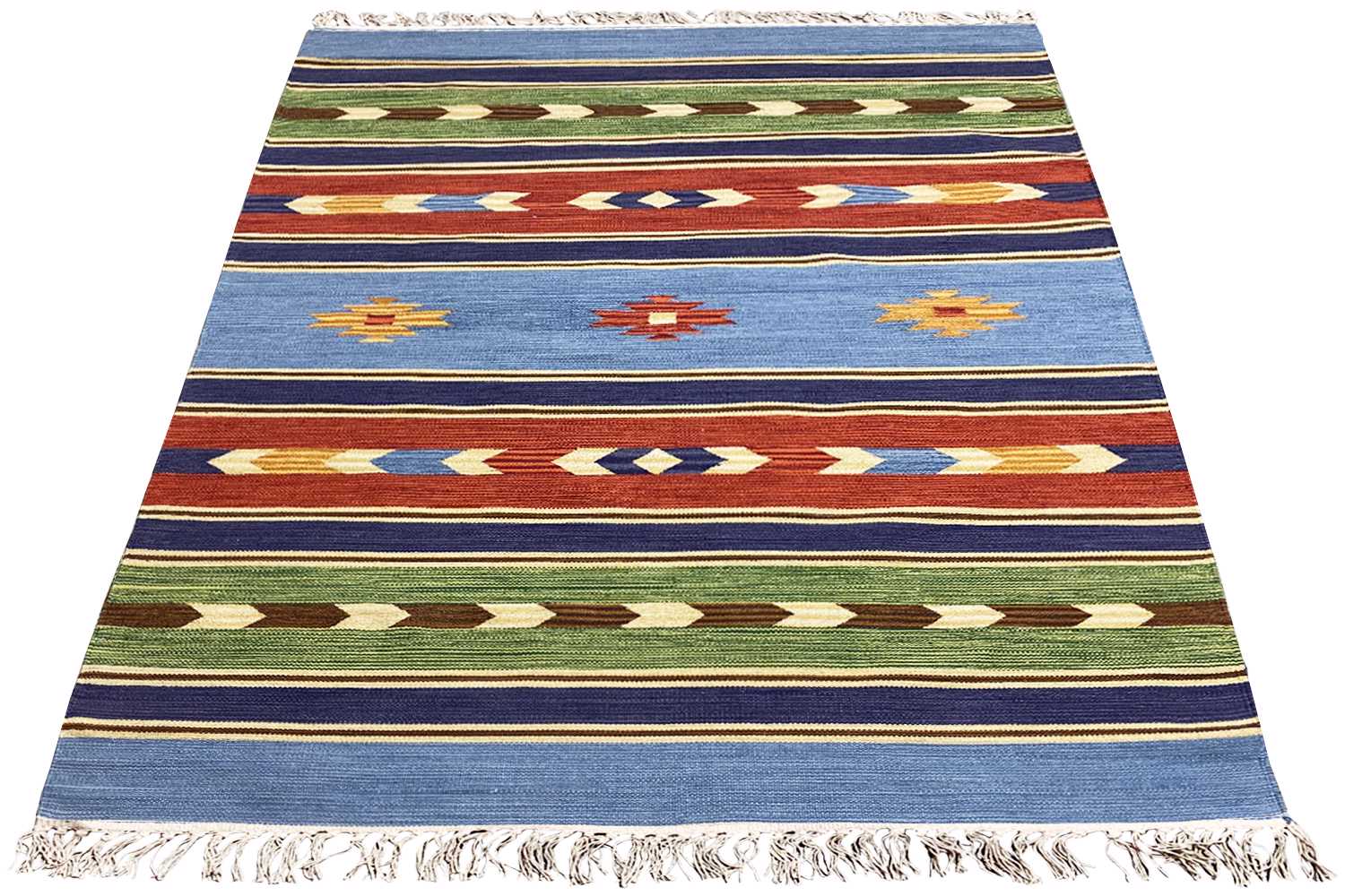 Moderner Kelim Teppich - Samak (140X200 cm) - German Carpet Shop