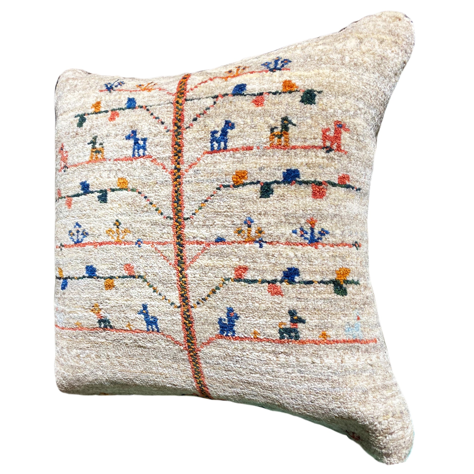 Beiges Kissen - 40x40 cm - German Carpet Shop