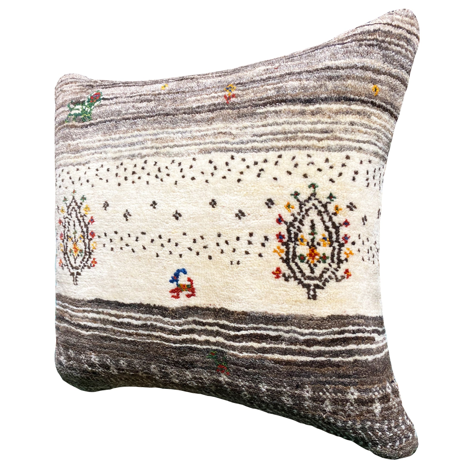 Modernes Beiges Kissen - 40x40 cm - German Carpet Shop