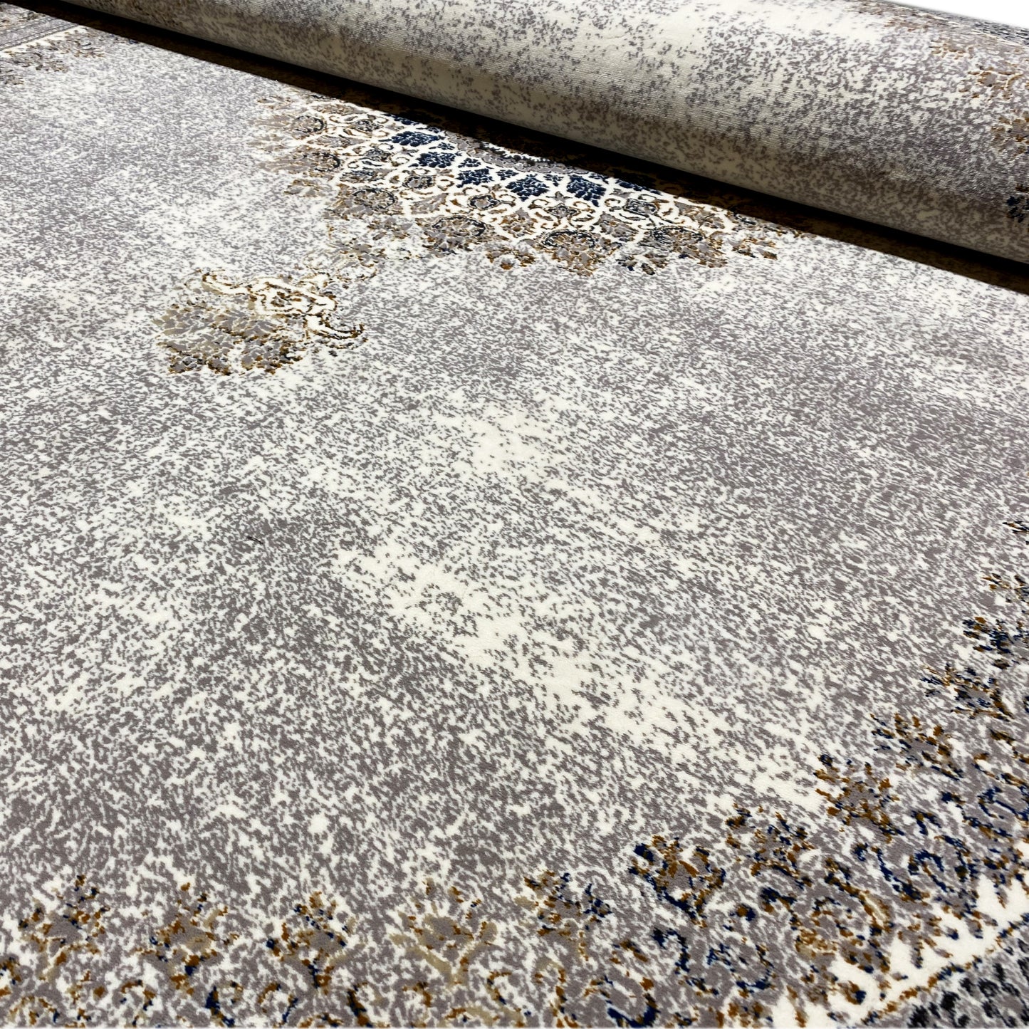 Vintage Teppich für eine elegante Dekoration des Innenraums, aus pflegeleichtem Material