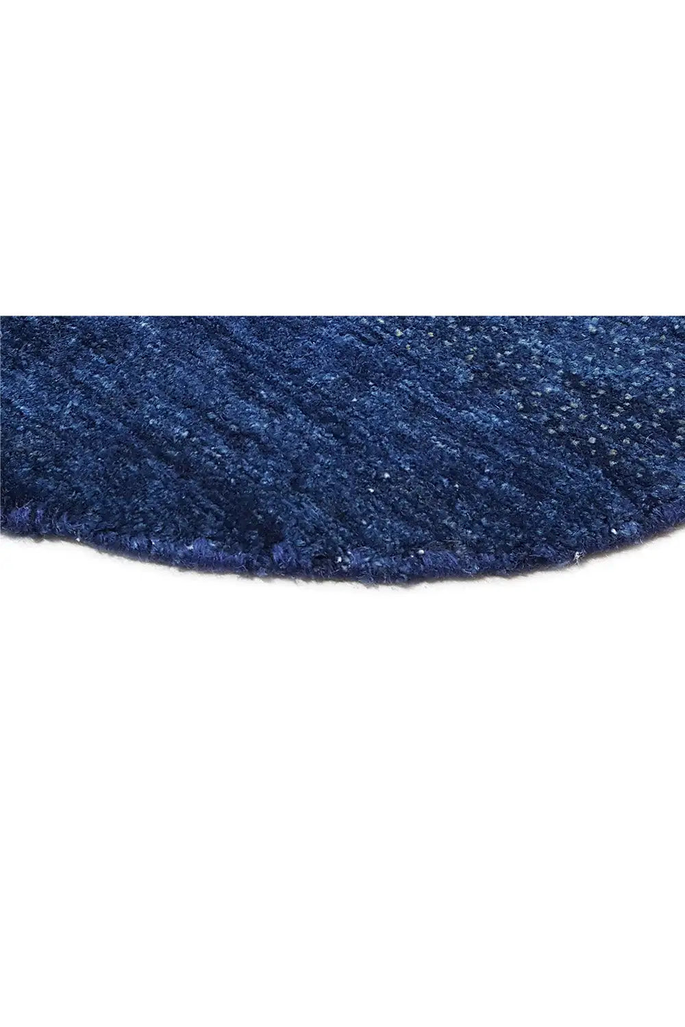 Gabbeh rug Lori 68x68 cm, close-up of the flat border at the edge