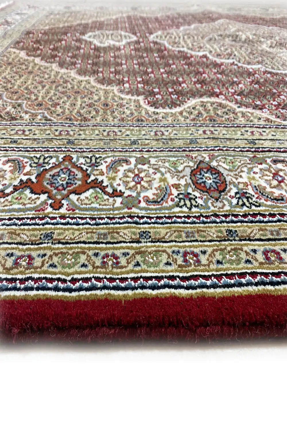 Indo Täbriz Teppich - 519389 (248x172 cm) - Premium Mahi from German Carpet Shop - Just €990! Shop now at German Carpet Shop