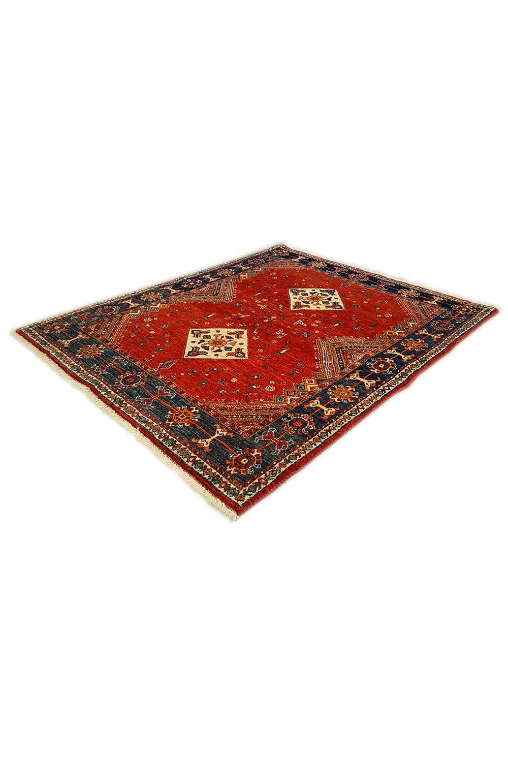 Qashqai Exklusiv 9701447 - (122x102 cm) - Premium Teppich from German Carpet Shop - Just €930! Shop now at German Carpet Shop