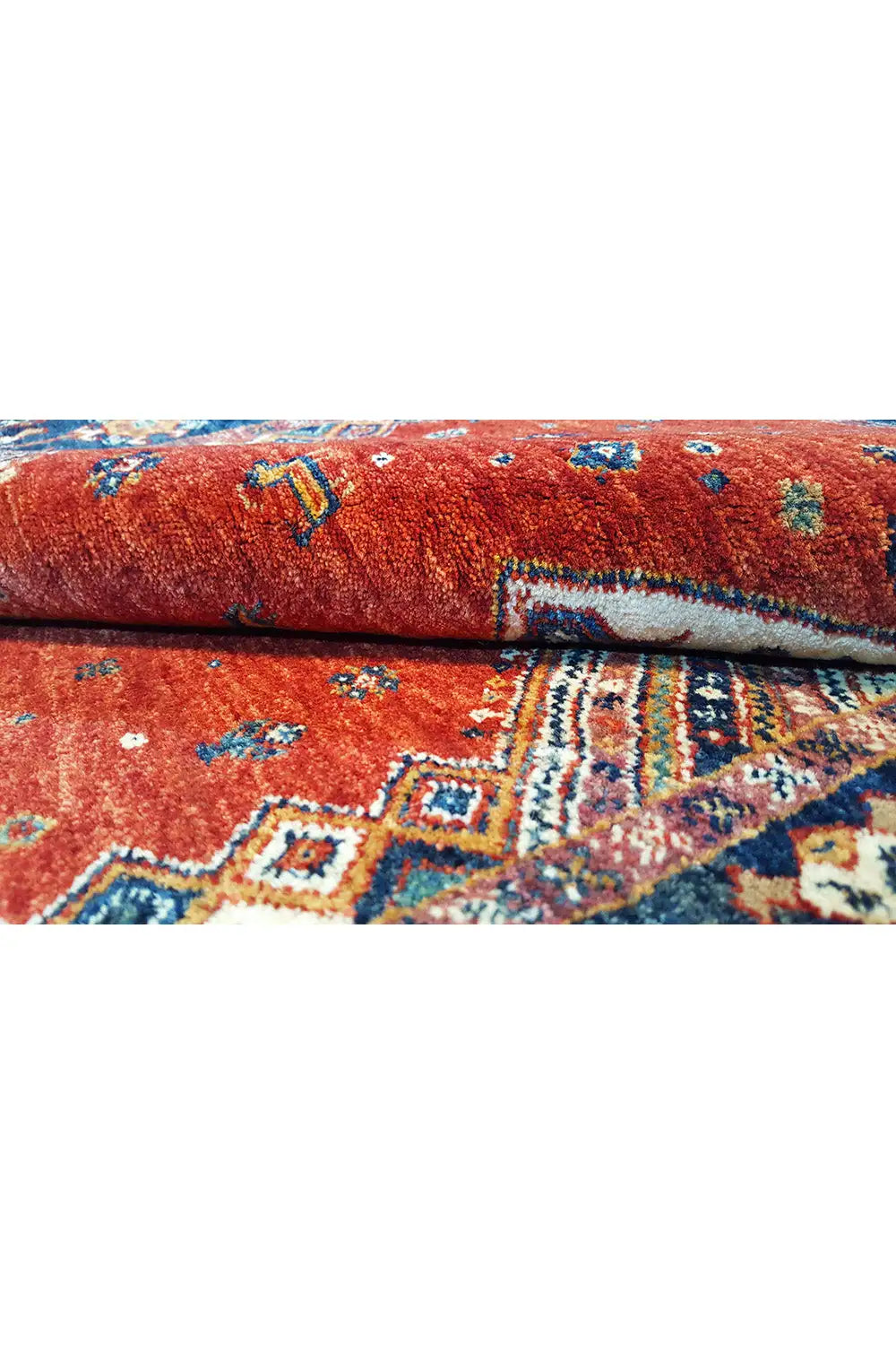 Qashqai Exklusiv 9701447 - (122x102 cm) - Premium Teppich from German Carpet Shop - Just €930! Shop now at German Carpet Shop