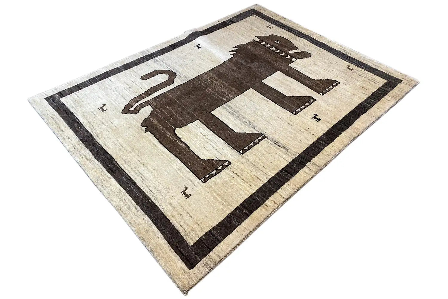 Löwen Gabbeh (189x143m) - German Carpet Shop