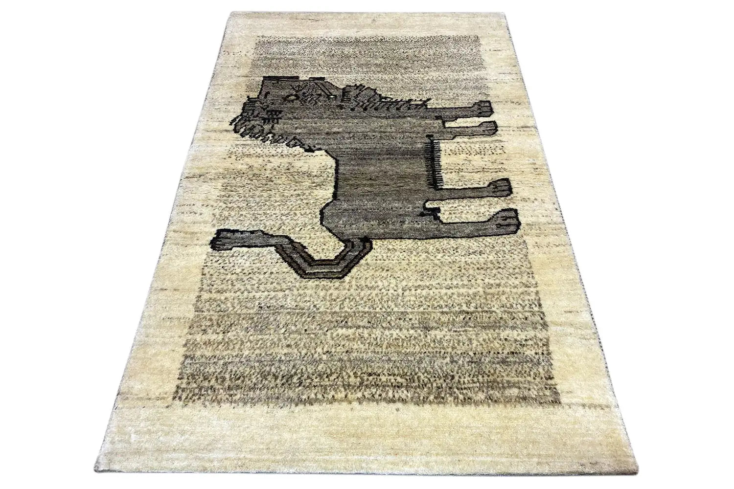 Löwen Gabbeh (128x78 cm) - German Carpet Shop