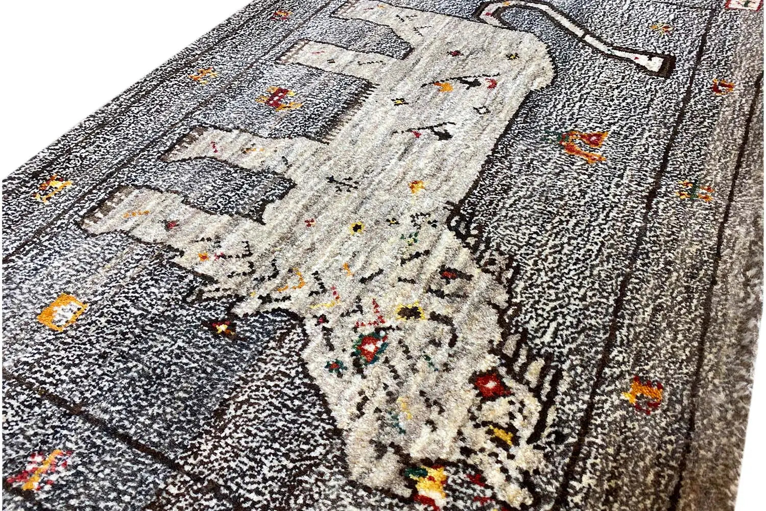 Löwen Gabbeh (95x67 cm) - German Carpet Shop