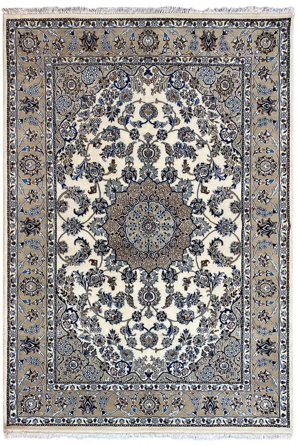 Indo Nain Teppich - Beige (237x170 cm) - German Carpet Shop