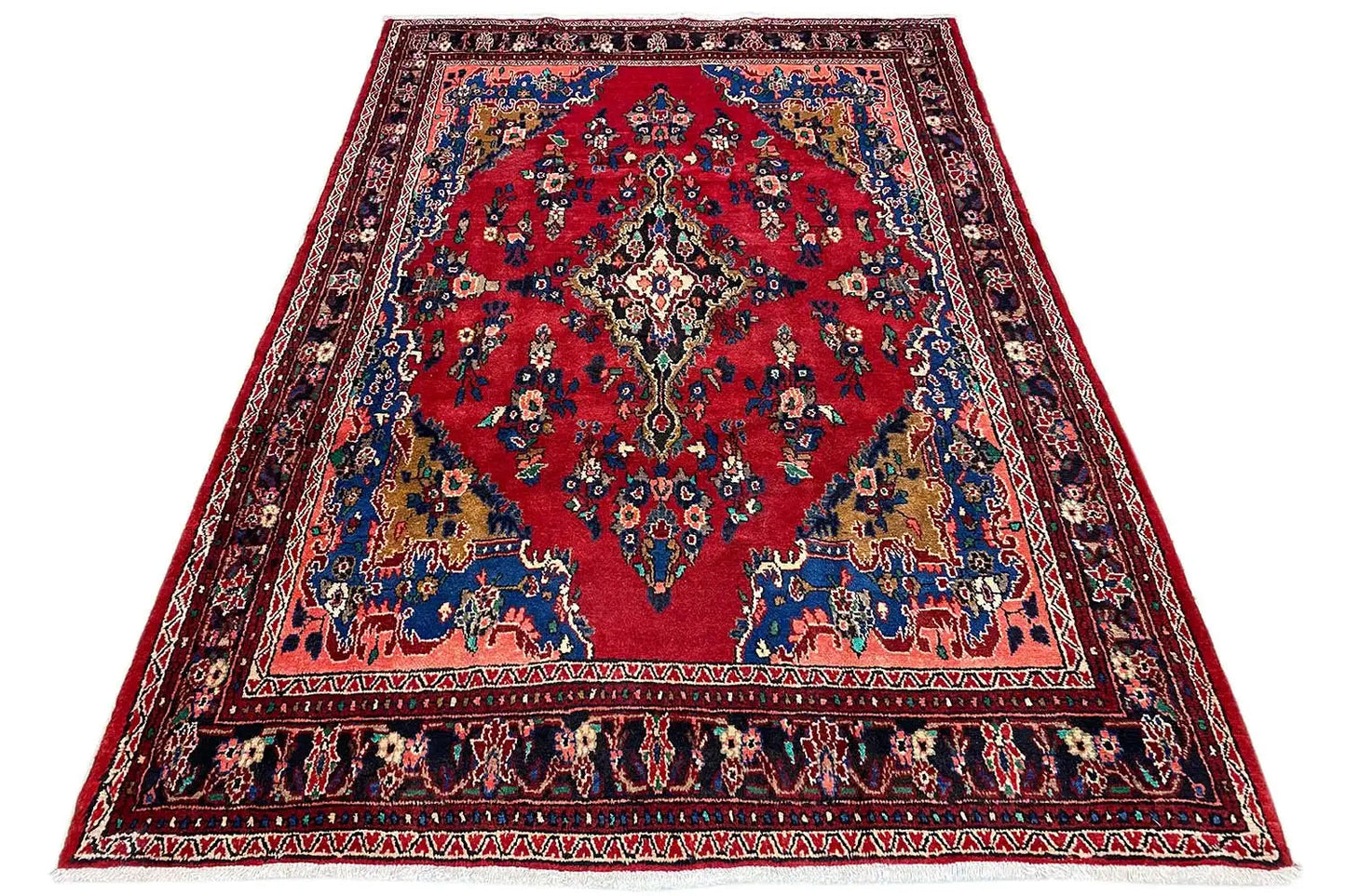 Hamadan Teppich - 9874971 (284x199cm) - German Carpet Shop