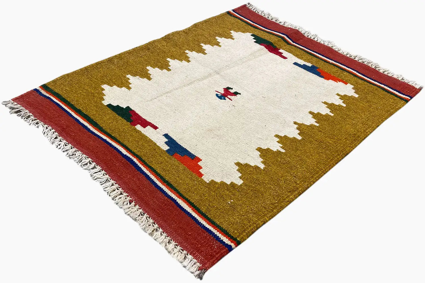 Kilim Qashqai - 802419 (76X57cm) - German Carpet Shop