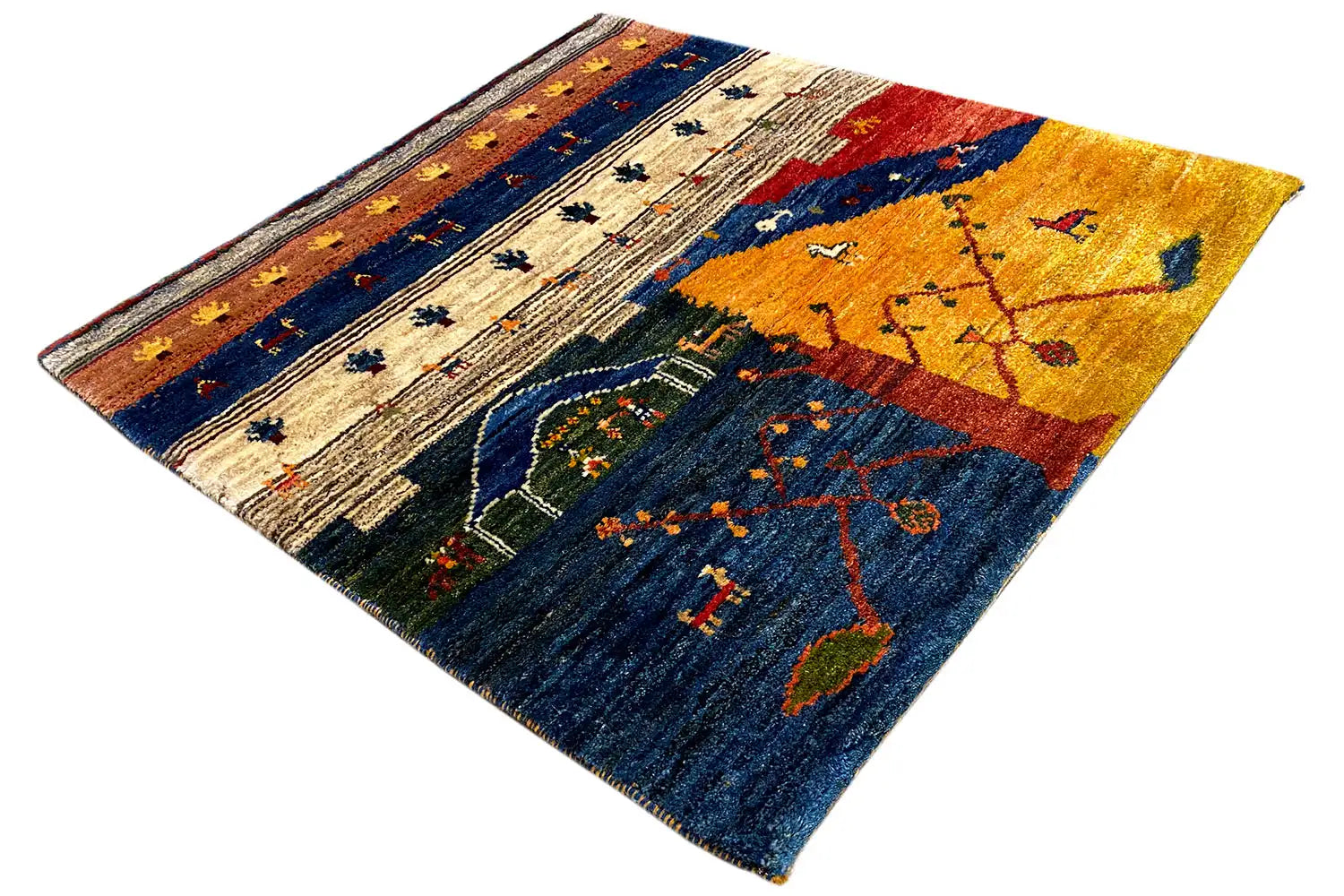 Gabbeh Lori (108x101cm) - German Carpet Shop