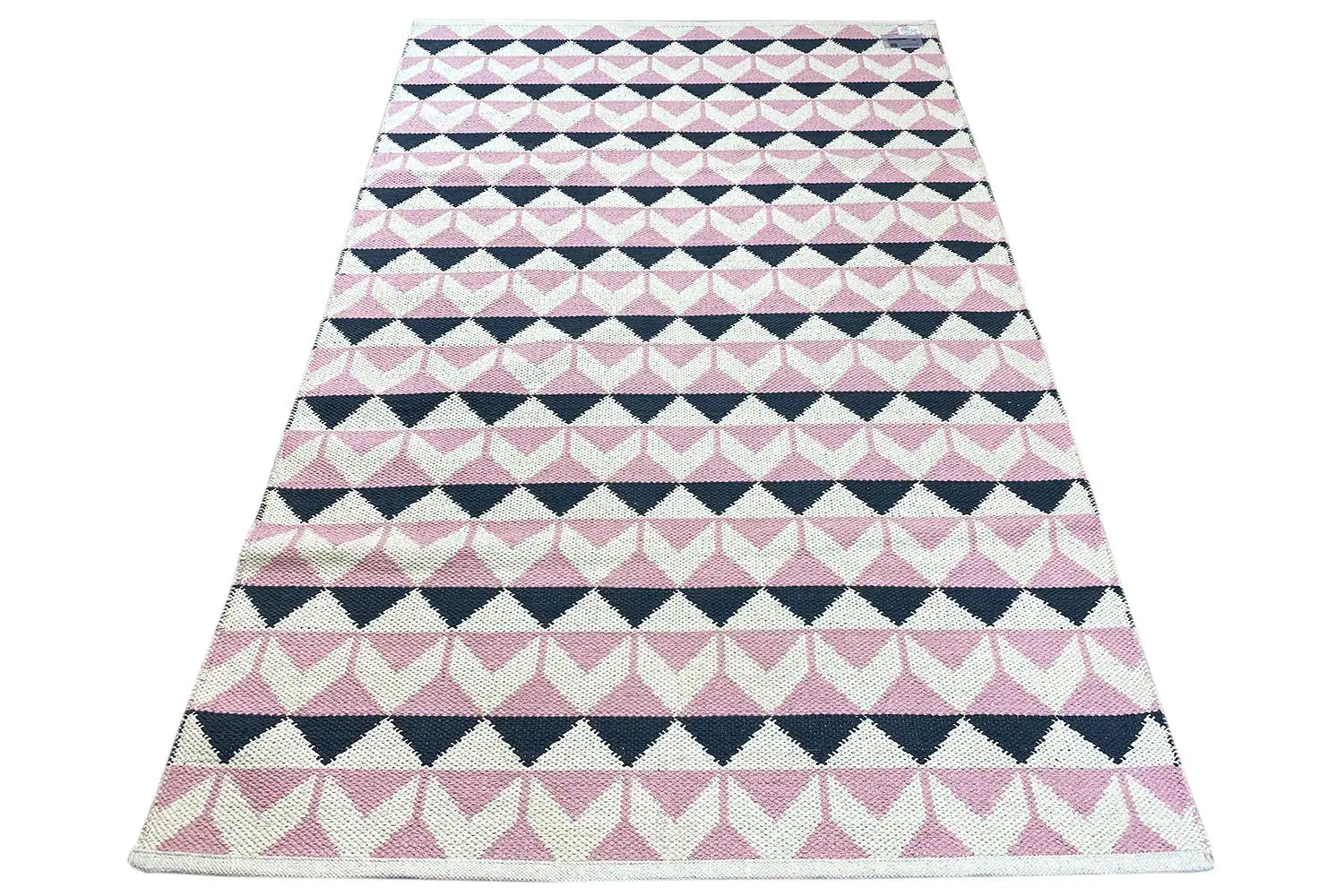 Moderne Kelim - Samak 05 Pink - German Carpet Shop