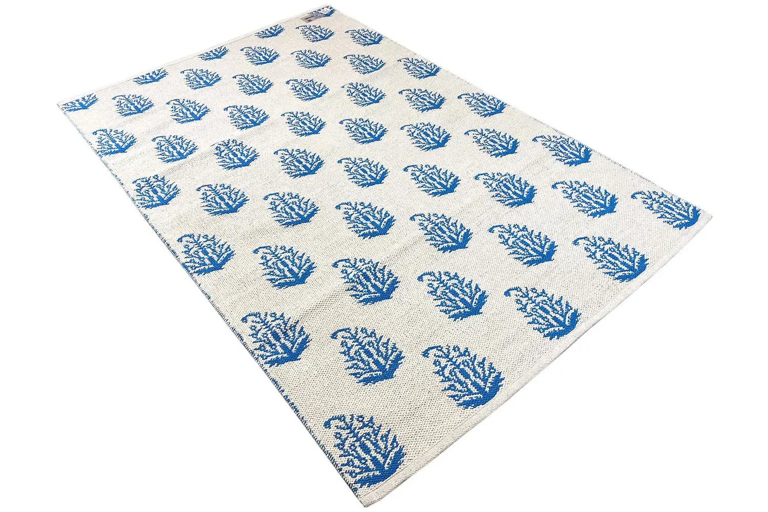 Moderne Kelim - Samak 06 Blue - German Carpet Shop