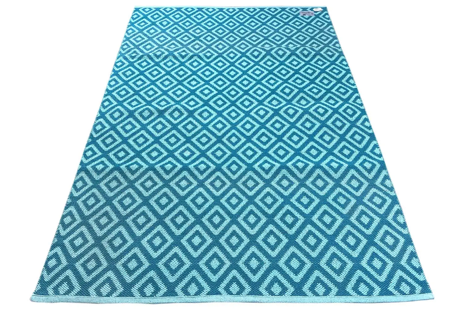 Moderner Kelim - Samak 04 Blue - German Carpet Shop