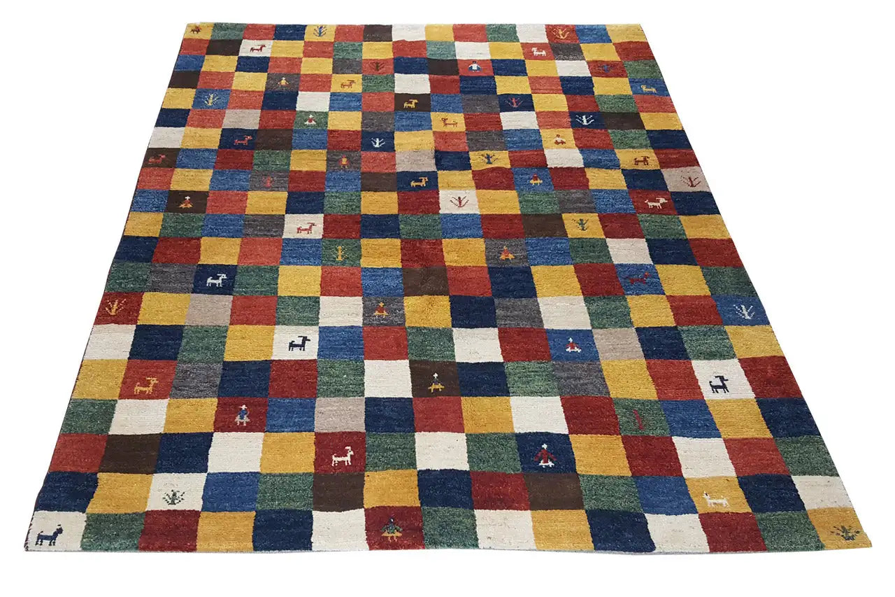 Gabbeh - (197x155 cm) - German Carpet Shop