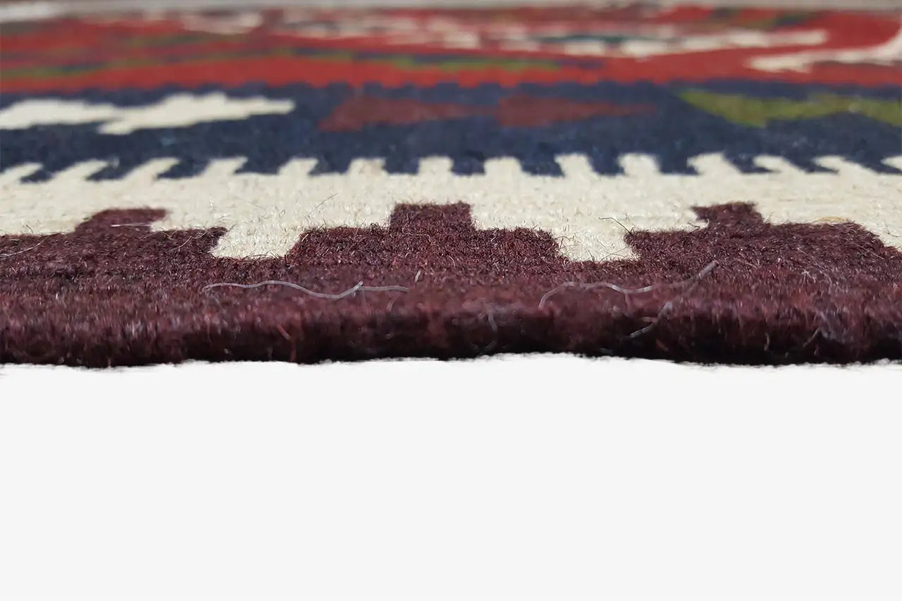 Kilim Qashqai - Multicolor 20PL 150x105 cm - German Carpet Shop