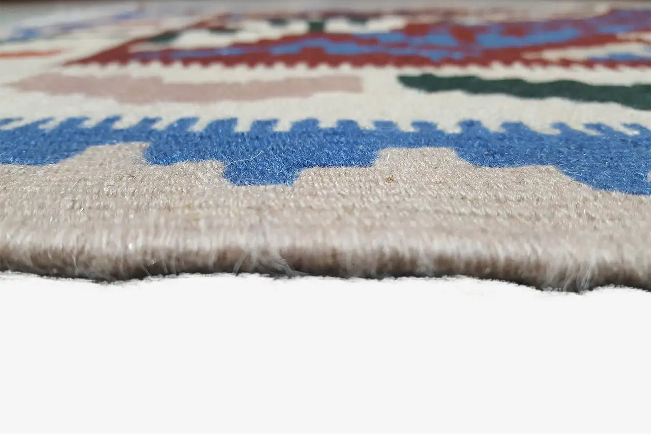 Kilim Qashqai - Multicolor 8PL 148x94 cm - German Carpet Shop