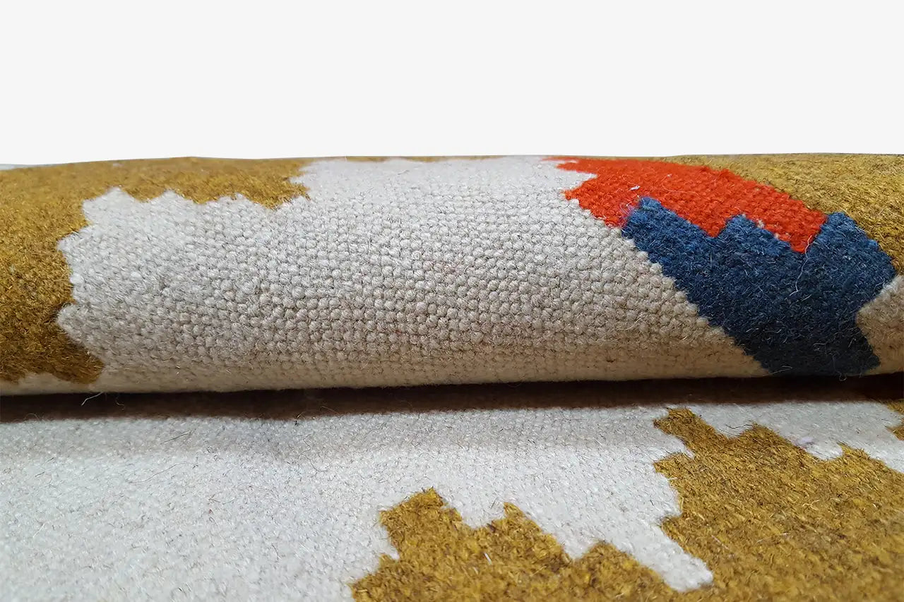 Kilim Qashqai - 802419 (76X57 cm) - Premium Kelim from German Carpet Shop - Just €75! Shop now at German Carpet Shop