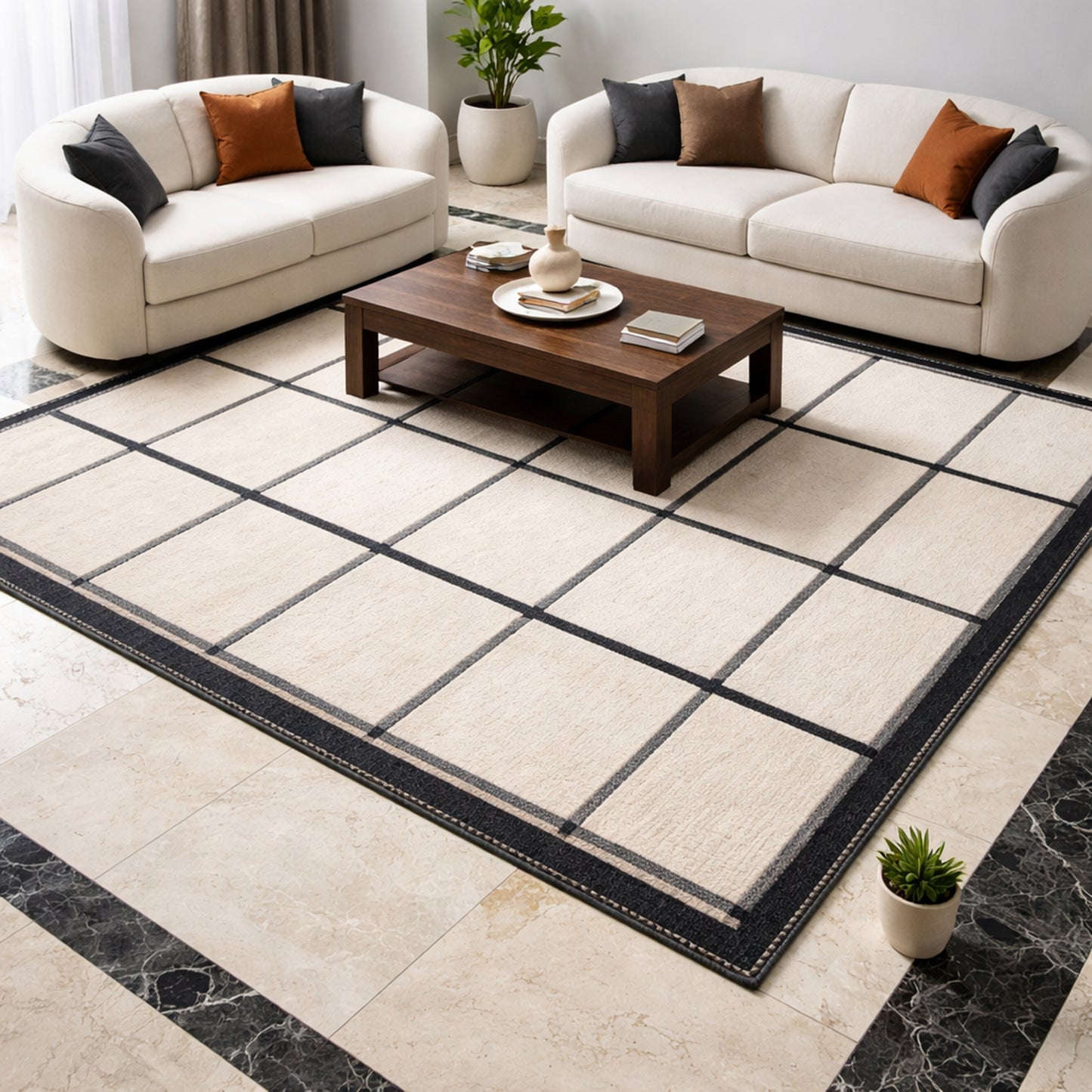 Berber Rug 302x250 cm