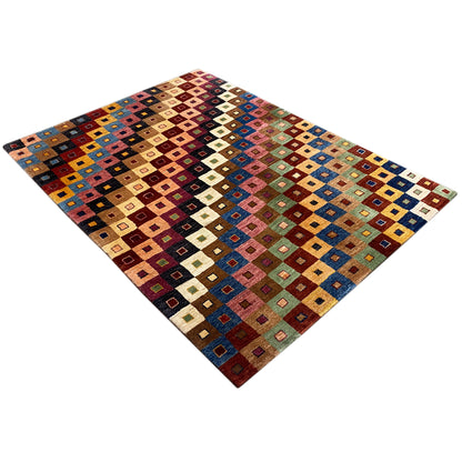 Gabbeh Teppich Bunt 200x148 cm - German Carpet Shop