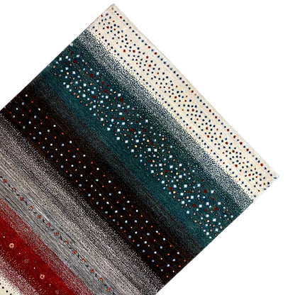 Gabbeh Teppich Bunt 206x148 cm - German Carpet Shop