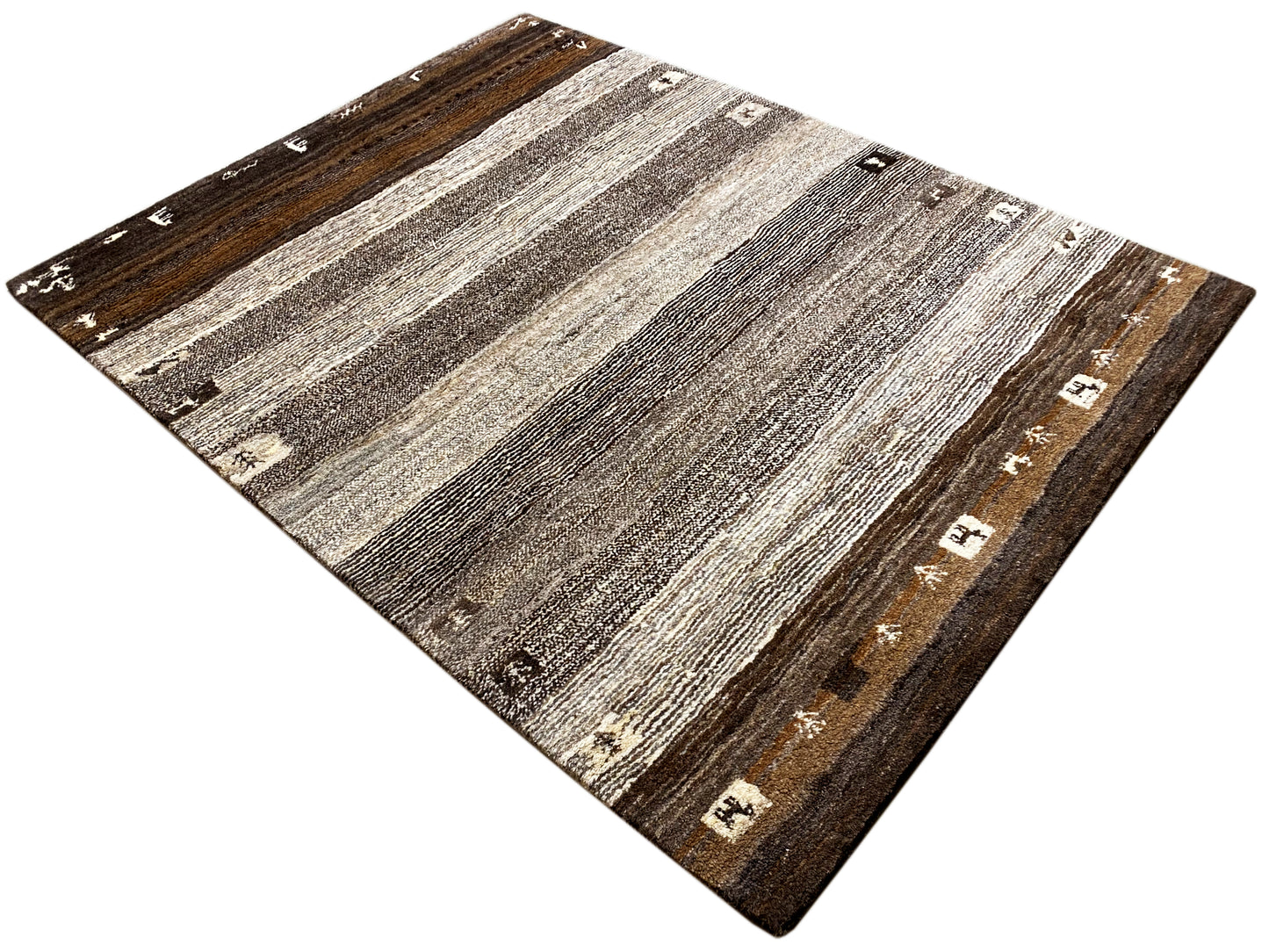 Gabbeh Rug 198x156 cm