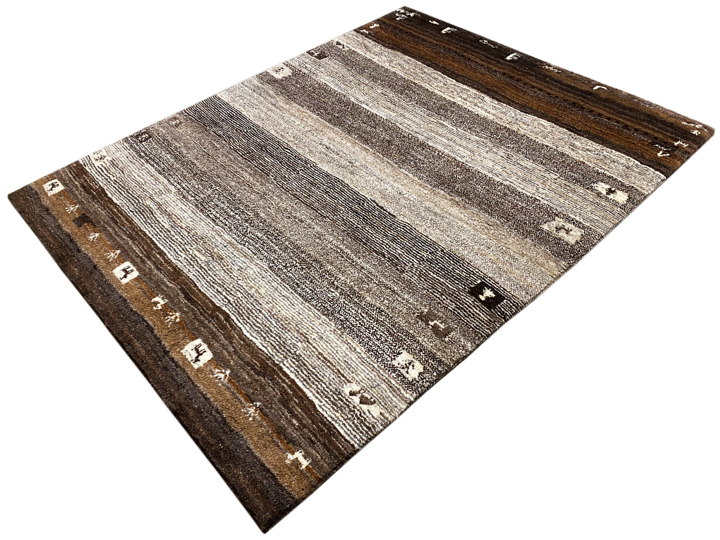 Gabbeh Rug 198x156 cm