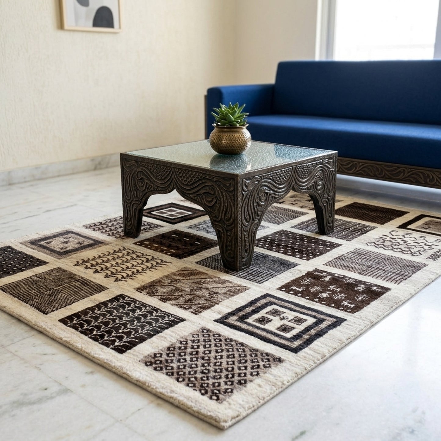 Gabbeh Rug 198x150 cm
