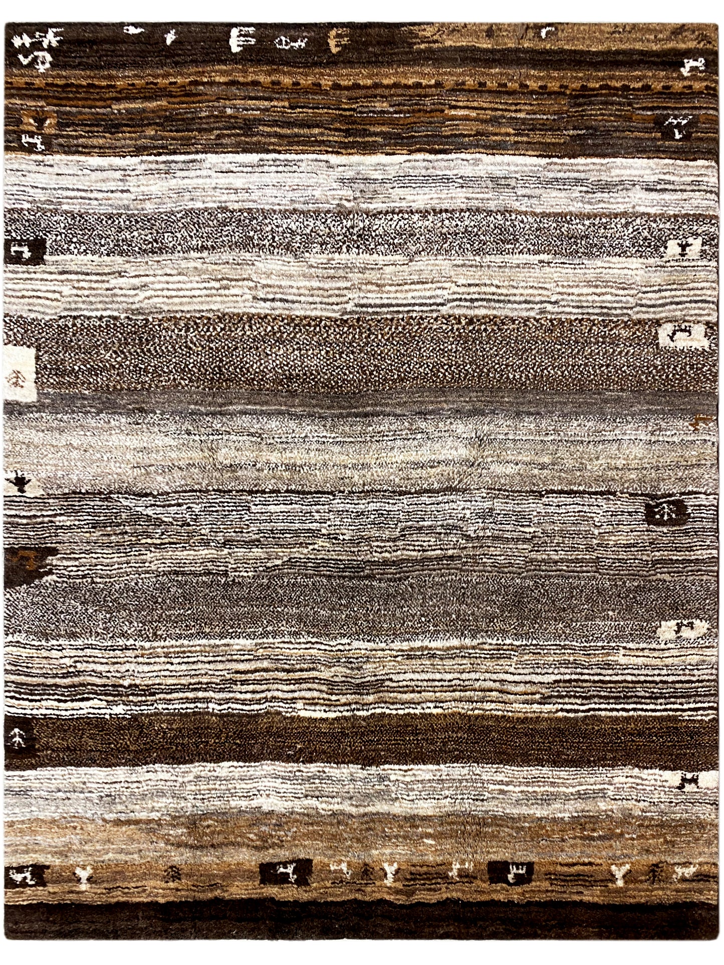 Gabbeh Rug 195x153 cm