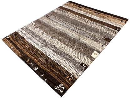 Gabbeh Rug 195x153 cm