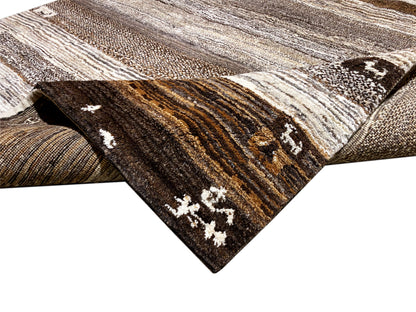 Gabbeh Rug 195x153 cm