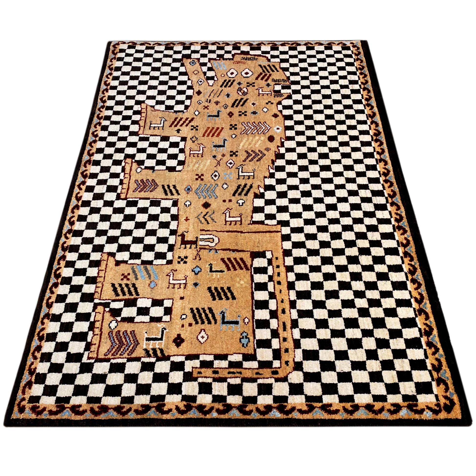 Gabbeh Teppich 175x120 cm - German Carpet Shop