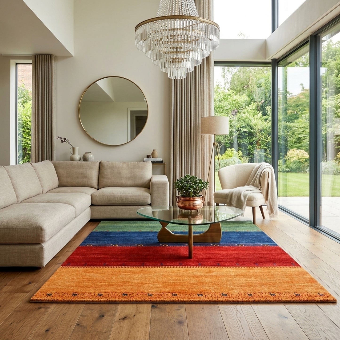 Gabbeh Rug 230x172 cm
