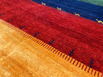 Gabbeh Rug 196x153 cm