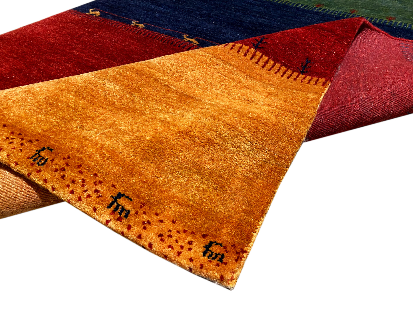 Gabbeh Rug 196x153 cm