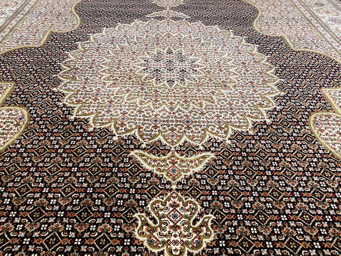 Indo Tabriz Rug - 303x247 cm