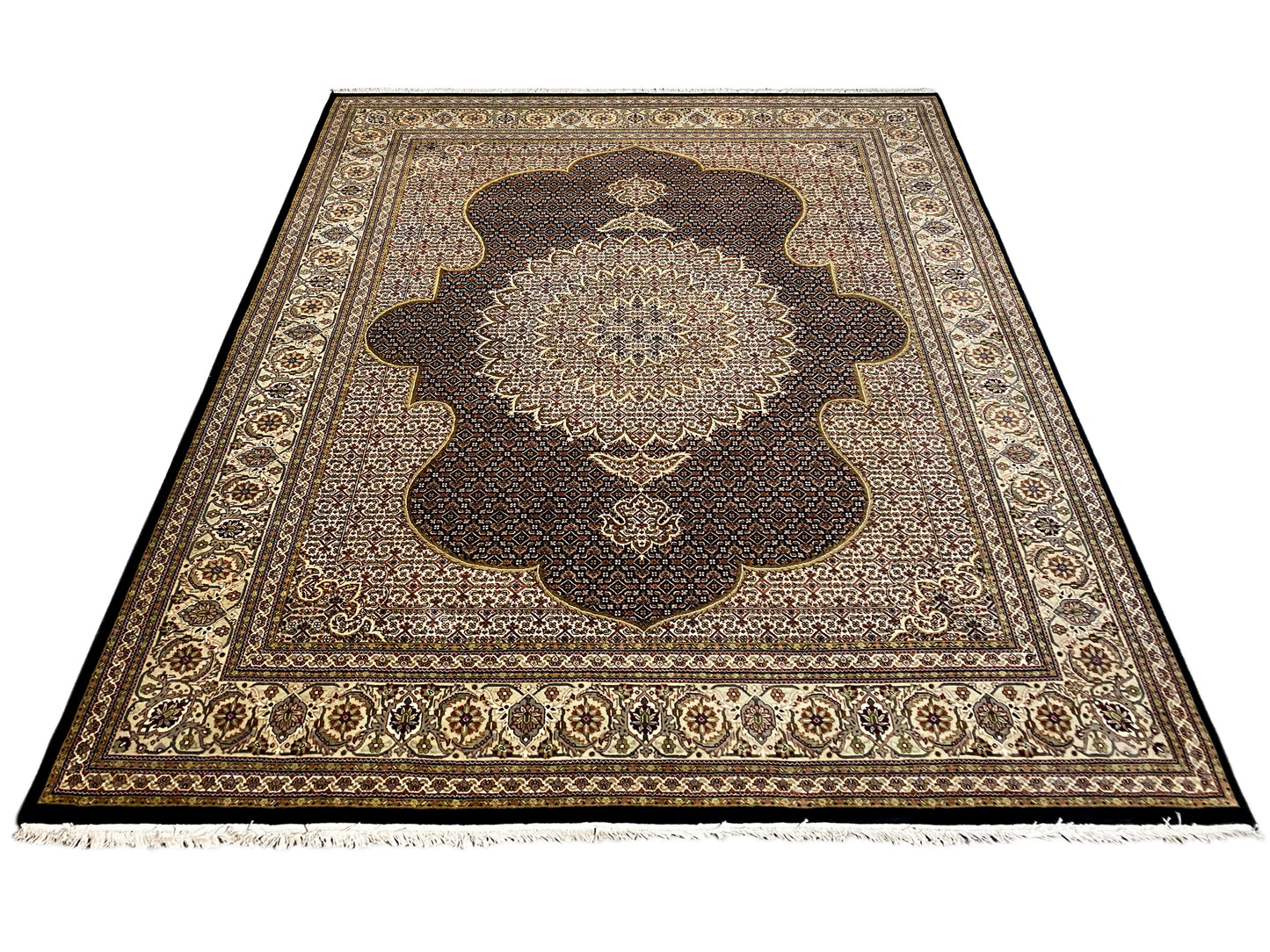 Indo Tabriz Rug - 303x247 cm