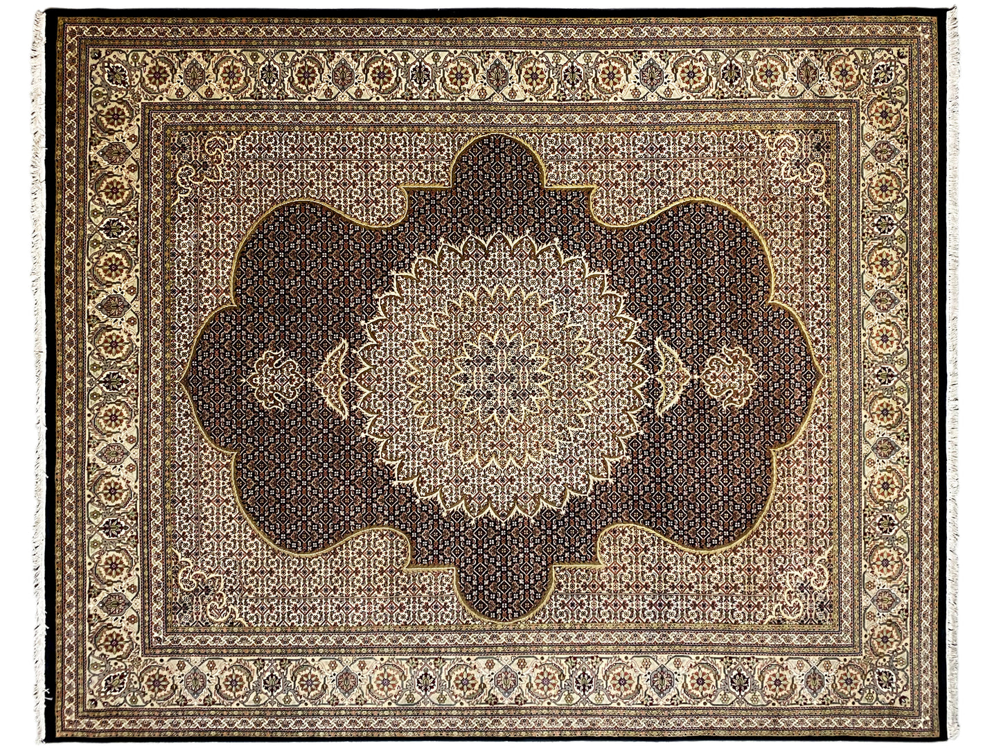 Indo Tabriz Rug - 303x247 cm