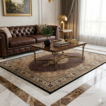 Indo Tabriz Rug - 240x171 cm